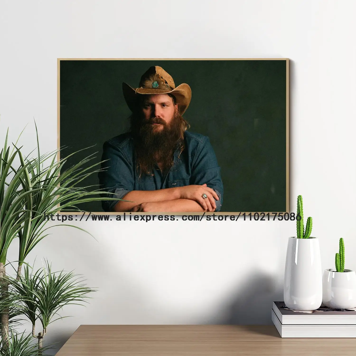 chris stapleton Singer Decorative Canvas Posters Room Bar Cafe Decor Gift Print Art Wall Paintings 13 - Chris Stapleton Store
