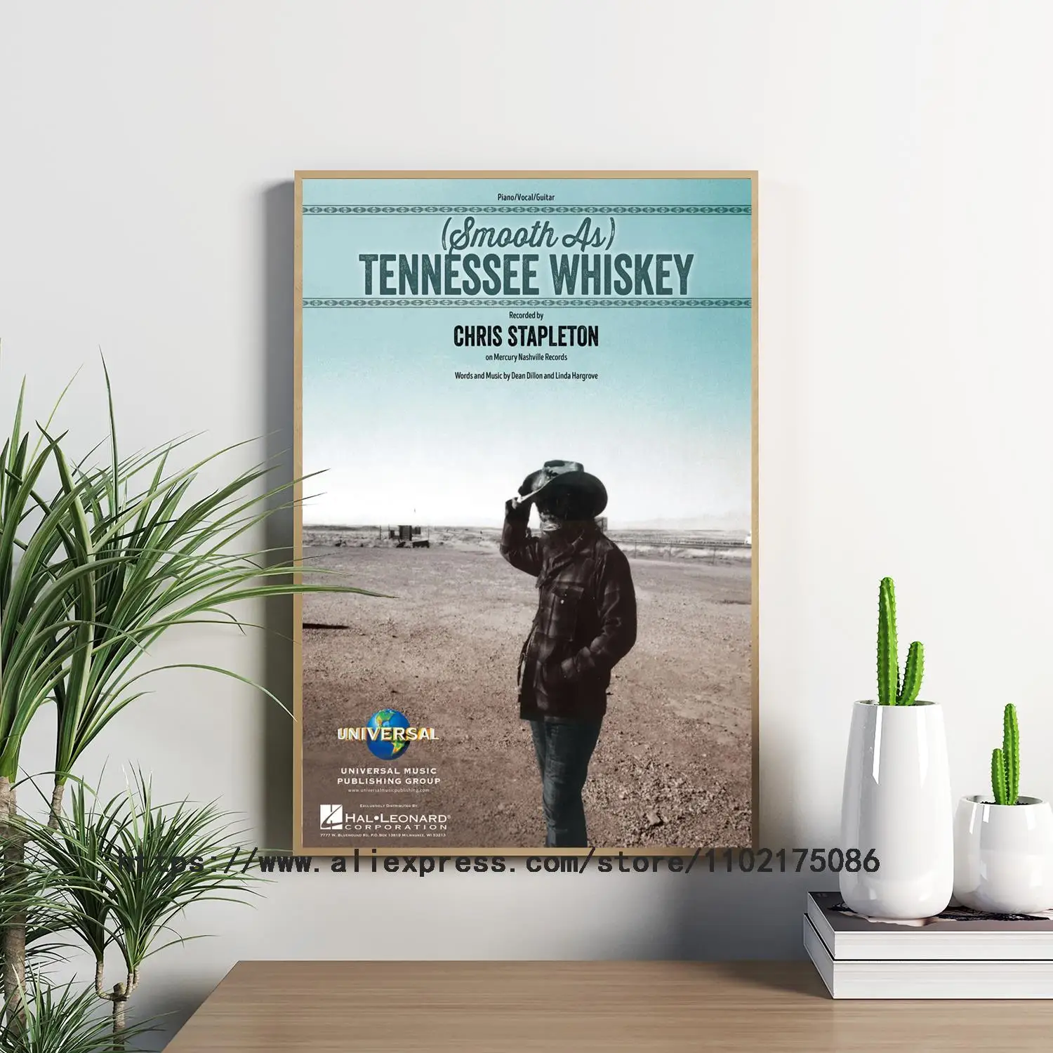 chris stapleton Singer Decorative Canvas Posters Room Bar Cafe Decor Gift Print Art Wall Paintings 15 - Chris Stapleton Store