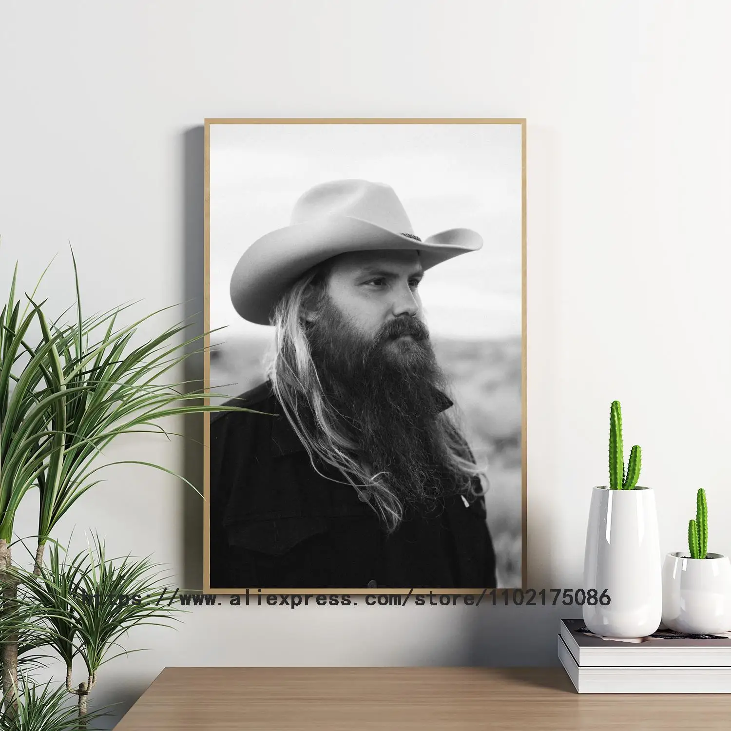 chris stapleton Singer Decorative Canvas Posters Room Bar Cafe Decor Gift Print Art Wall Paintings 16 - Chris Stapleton Store