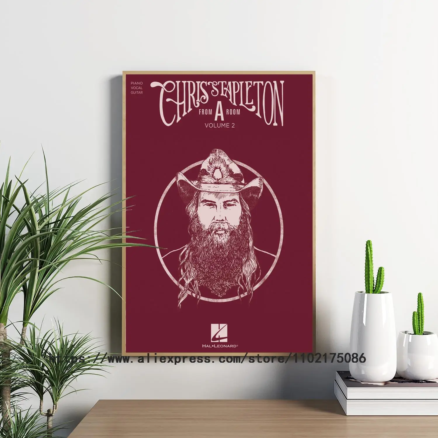 chris stapleton Singer Decorative Canvas Posters Room Bar Cafe Decor Gift Print Art Wall Paintings 17 - Chris Stapleton Store