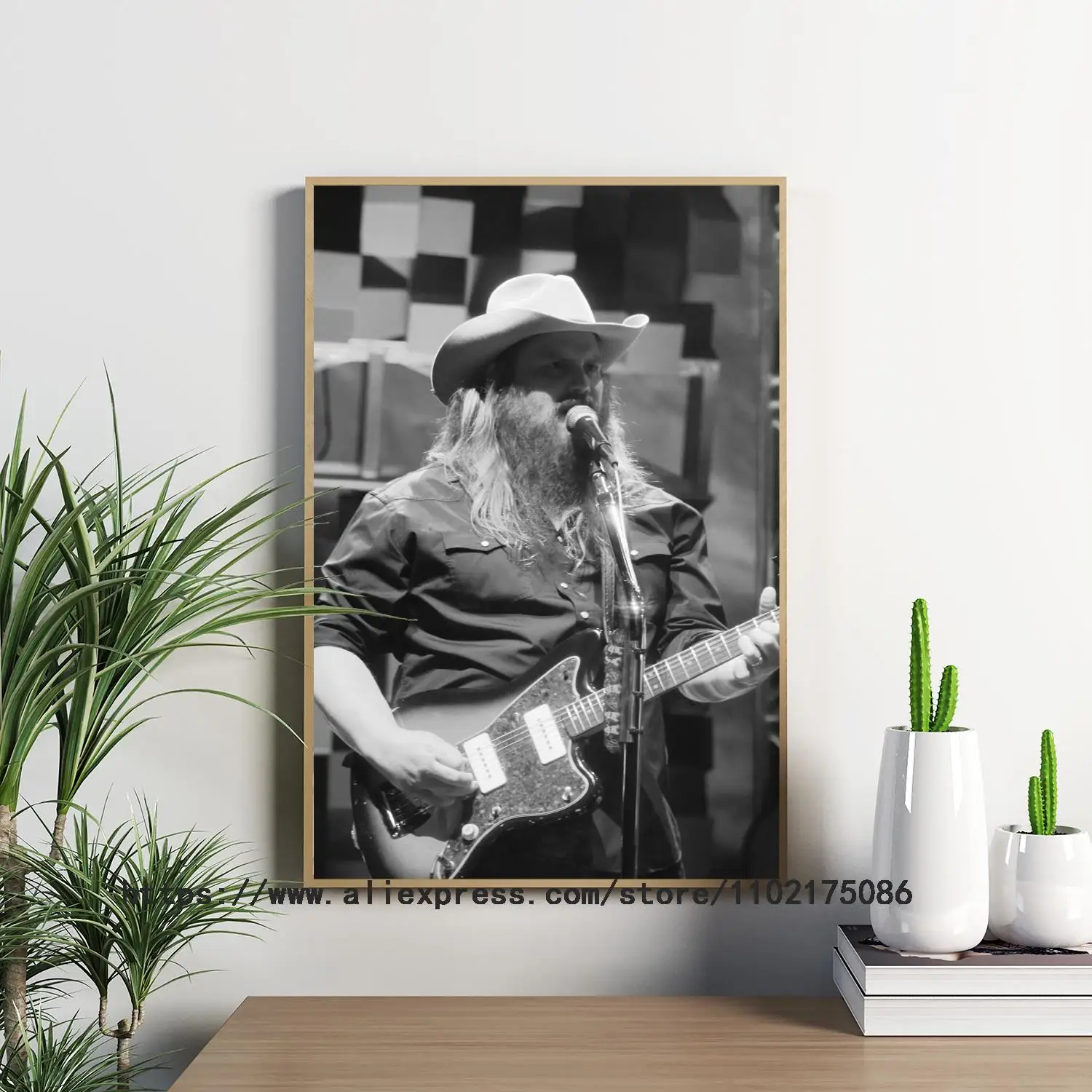 chris stapleton Singer Decorative Canvas Posters Room Bar Cafe Decor Gift Print Art Wall Paintings 19 - Chris Stapleton Store