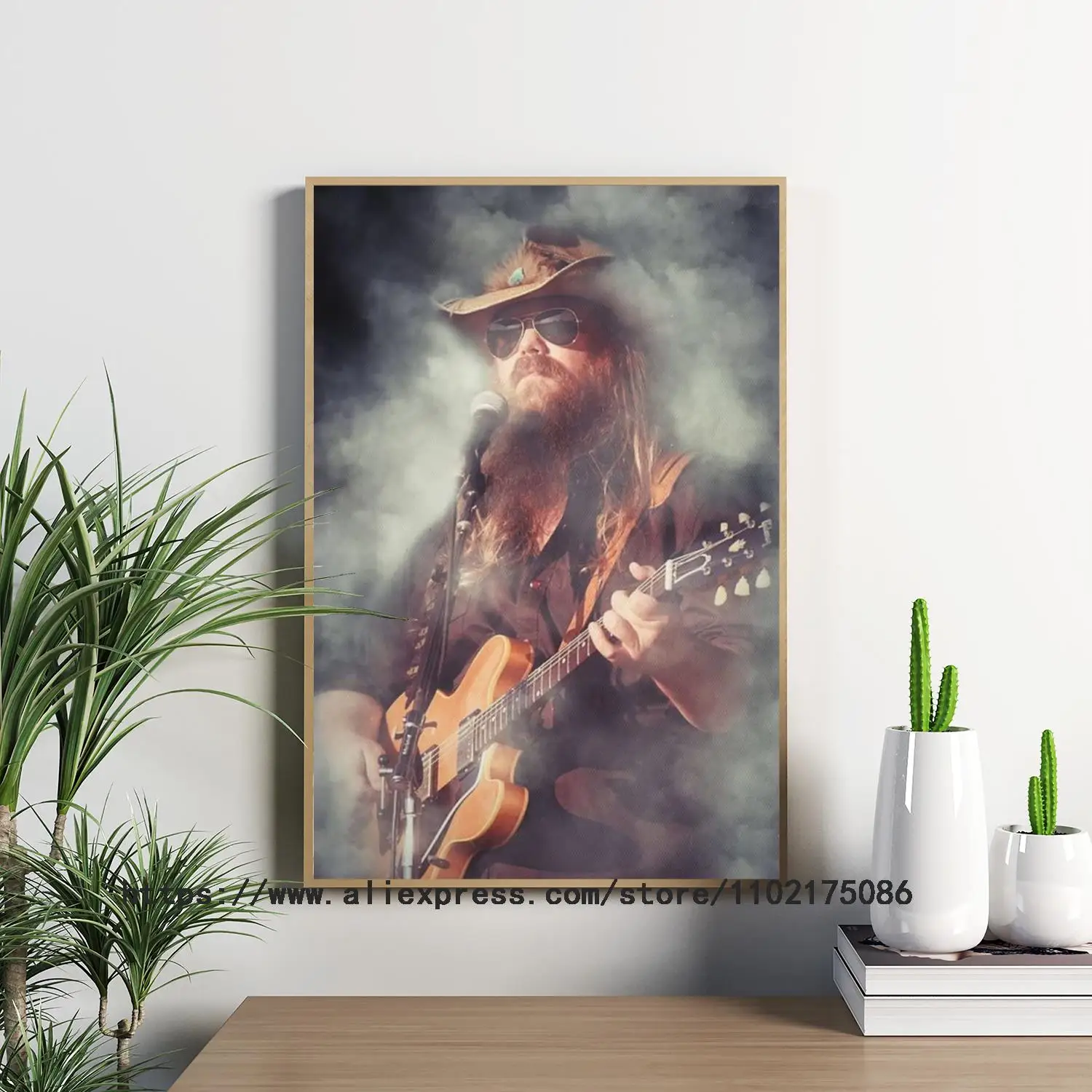 chris stapleton Singer Decorative Canvas Posters Room Bar Cafe Decor Gift Print Art Wall Paintings 20 - Chris Stapleton Store