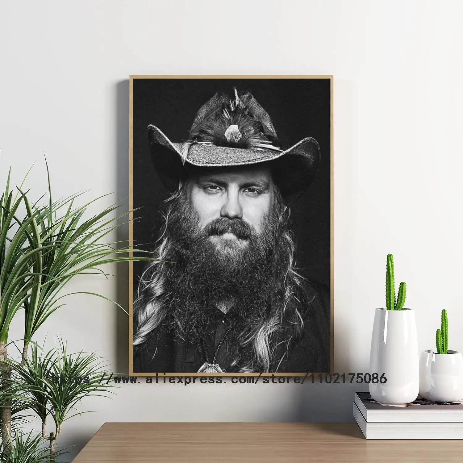 chris stapleton Singer Decorative Canvas Posters Room Bar Cafe Decor Gift Print Art Wall Paintings 21 - Chris Stapleton Store