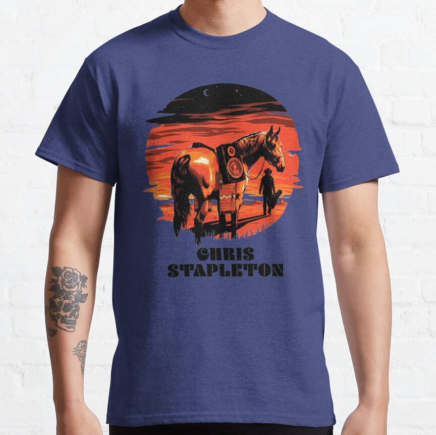 ssrcoclassic teemens353d774d8b4ffd91front altsquare product1000x1000.u1 32 - Chris Stapleton Merch