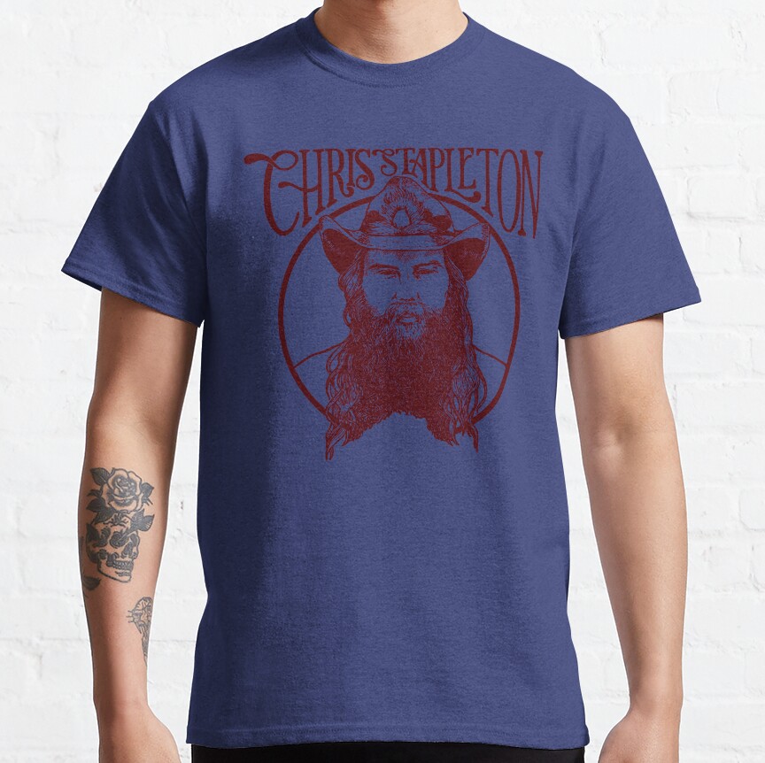 ssrcoclassic teemens353d774d8b4ffd91front altsquare product1000x1000.u1 35 - Chris Stapleton Merch
