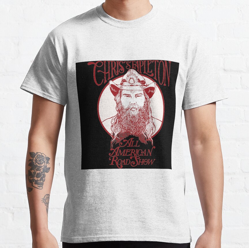 ssrcoclassic teemensfafafaca443f4786front altsquare product1000x1000.u1 33 - Chris Stapleton Merch
