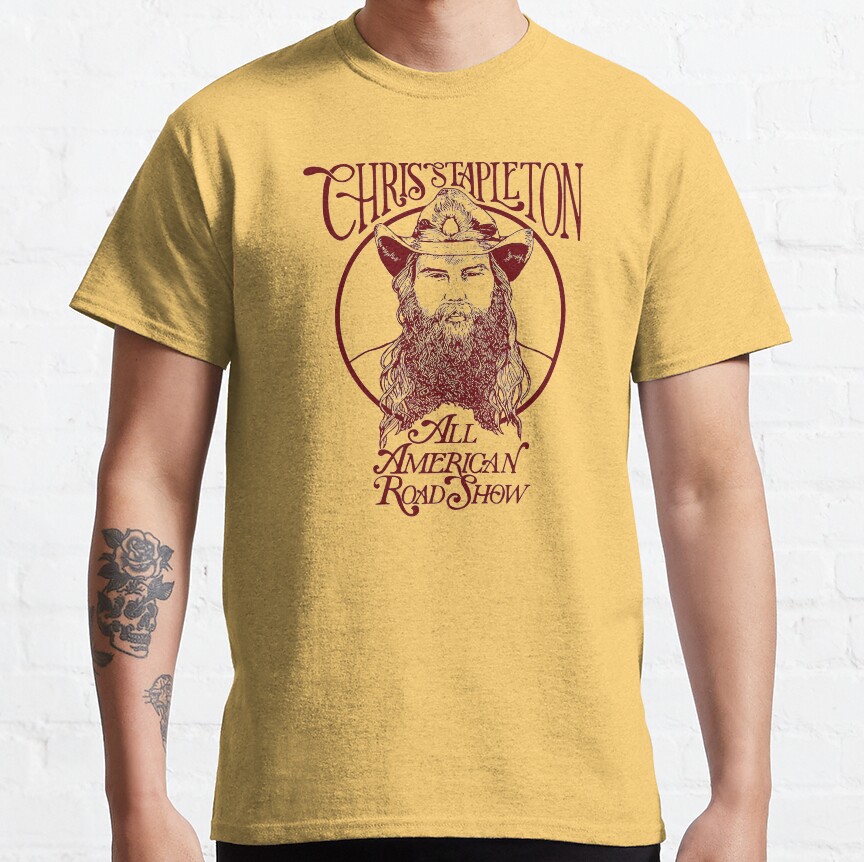ssrcoclassic teemensffcf6eda6eb664a1front altsquare product1000x1000.u1 10 - Chris Stapleton Merch