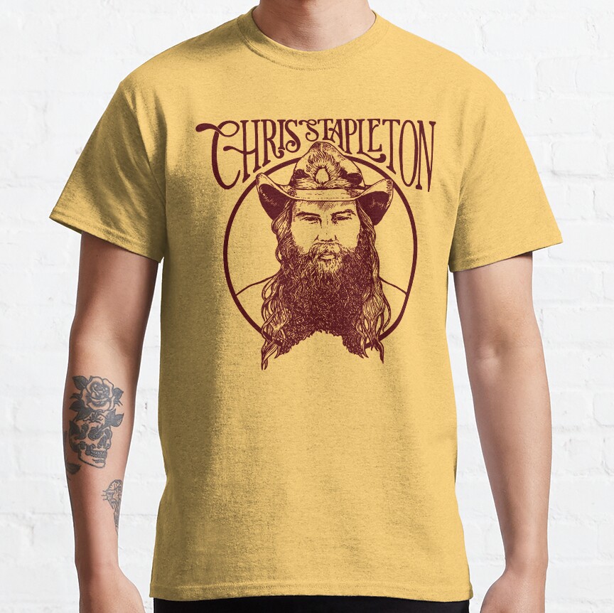 ssrcoclassic teemensffcf6eda6eb664a1front altsquare product1000x1000.u1 35 - Chris Stapleton Merch