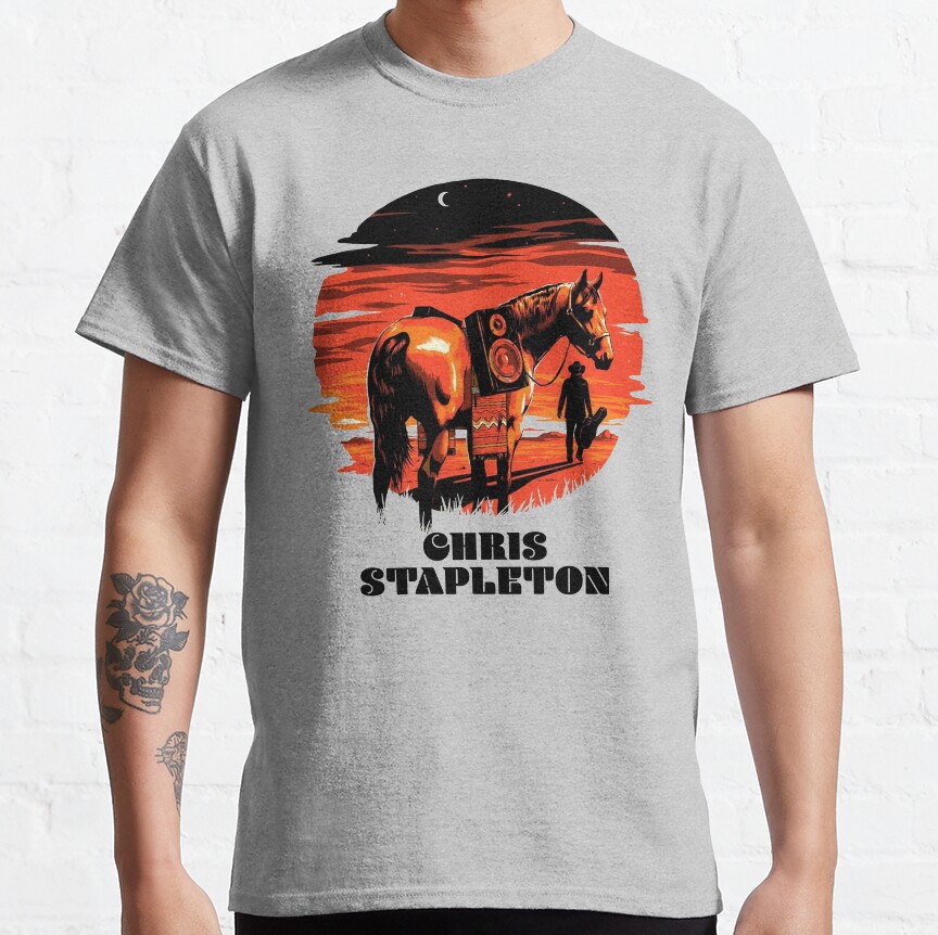 ssrcoclassic teemensheather greyfront altsquare product1000x1000.u1 32 - Chris Stapleton Merch