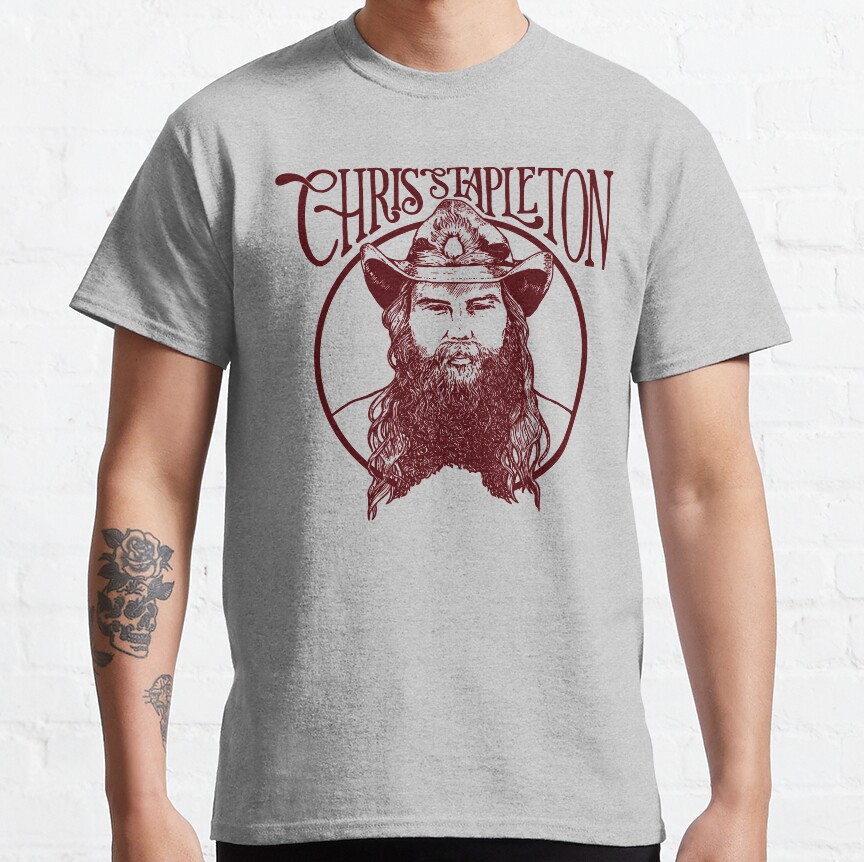 ssrcoclassic teemensheather greyfront altsquare product1000x1000.u1 35 - Chris Stapleton Merch