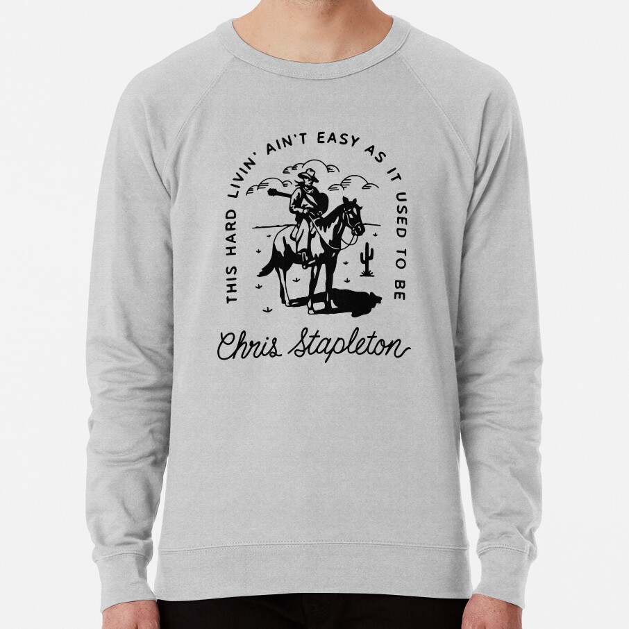ssrcolightweight sweatshirtmensheather greyfrontsquare productx1000 bgf8f8f8 10 - Chris Stapleton Merch